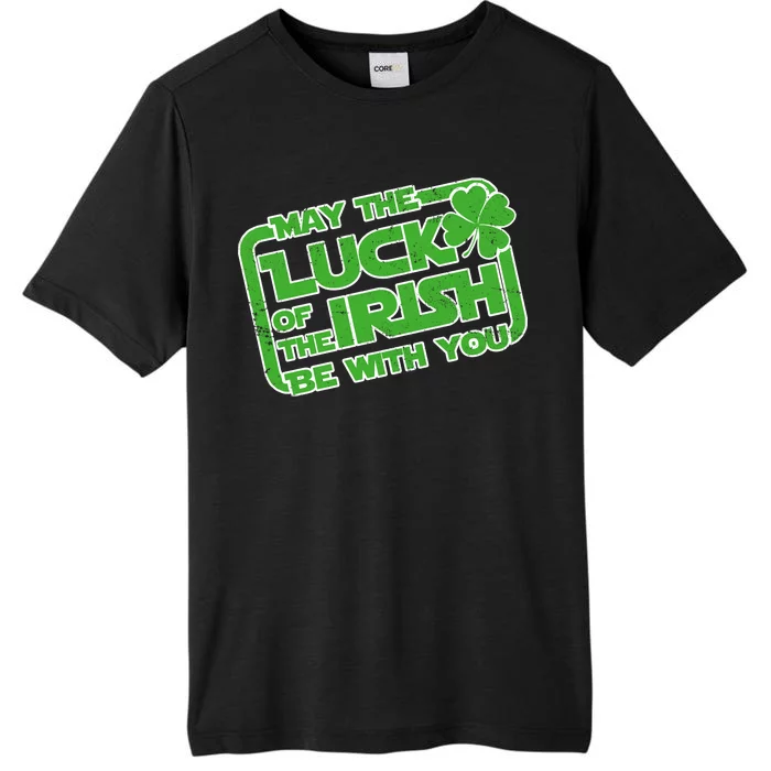 May The Luck Of The Irish Be With You ChromaSoft Performance T-Shirt