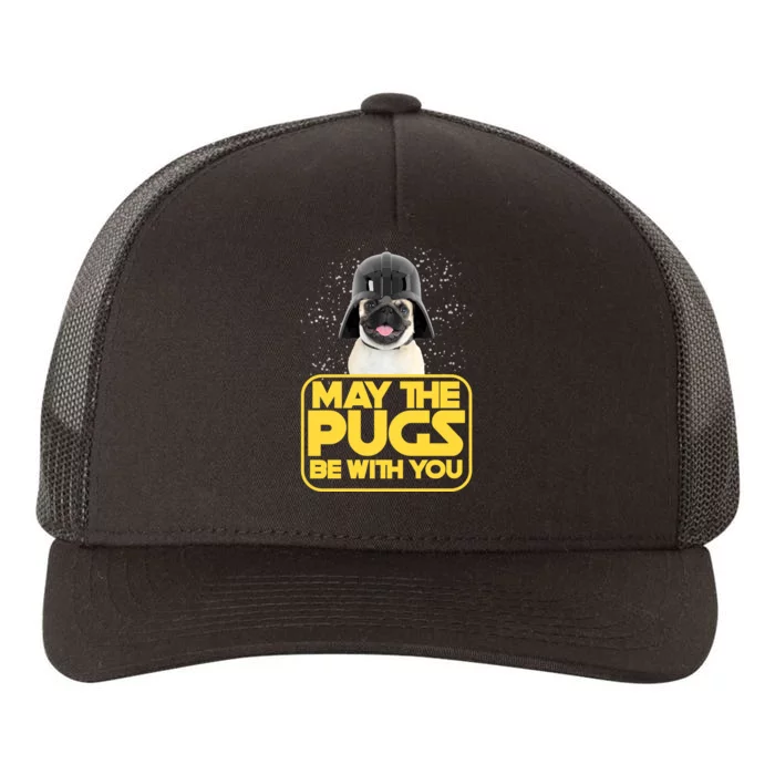 May The Pugs Be With You Yupoong Adult 5-Panel Trucker Hat