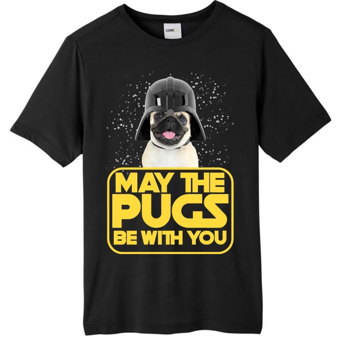 May The Pugs Be With You ChromaSoft Performance T-Shirt