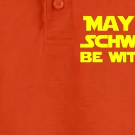 May The Schwartz Be With You Dry Zone Grid Performance Polo