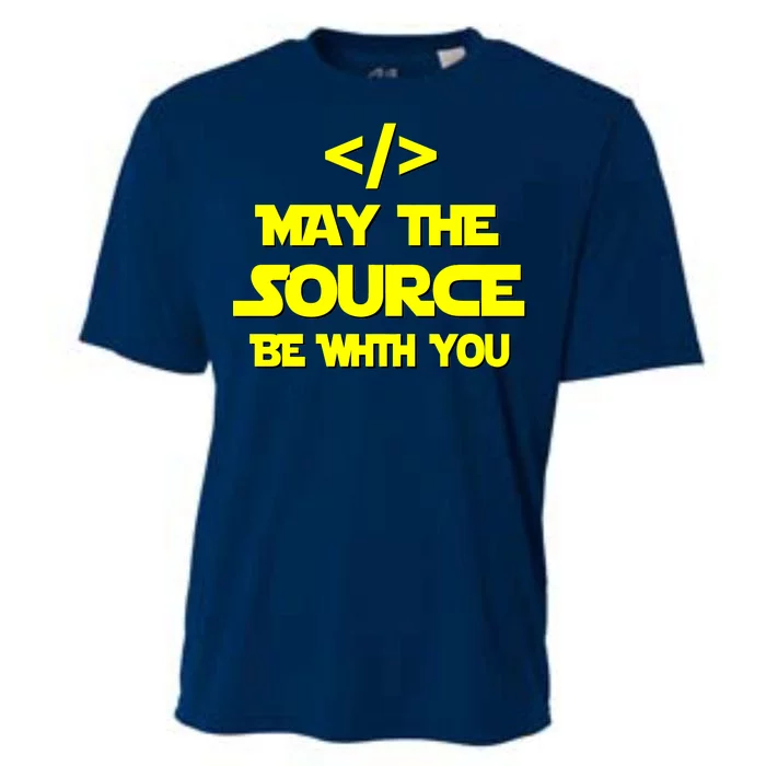 May The Source Be With You Cooling Performance Crew T-Shirt