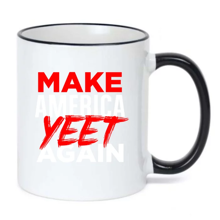 Make America Yeet Again Patriotic Trump Merica Great 2020 Gift Black Color Changing Mug