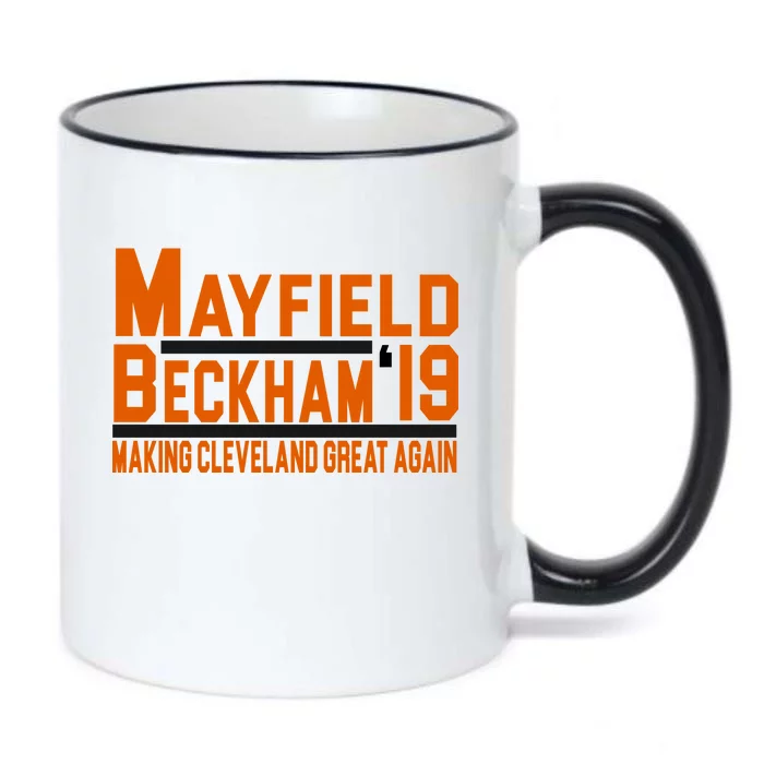 Mayfield Beckham 19 Black Color Changing Mug