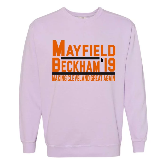 Mayfield Beckham 19 Garment-Dyed Sweatshirt