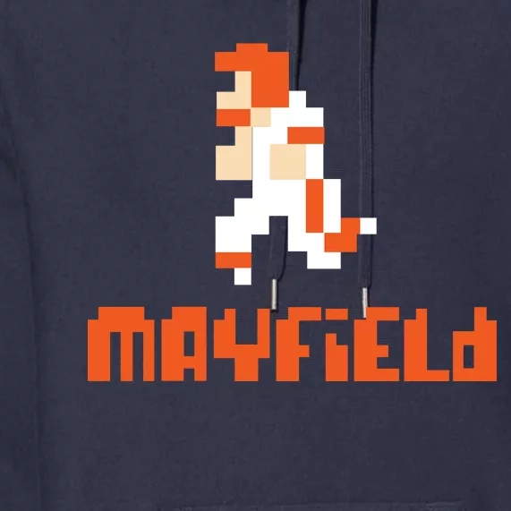 Mayfield Pixel Quarterback Cleveland Premium Hoodie