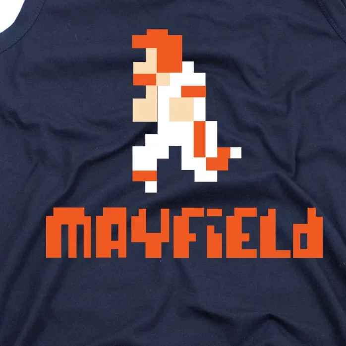 Mayfield Pixel Quarterback Cleveland Tank Top