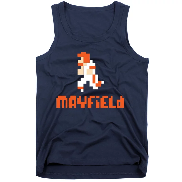 Mayfield Pixel Quarterback Cleveland Tank Top