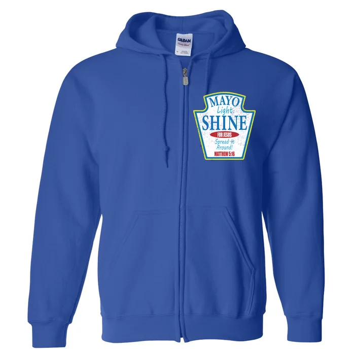 Mayo Light Shine for Jesus Full Zip Hoodie