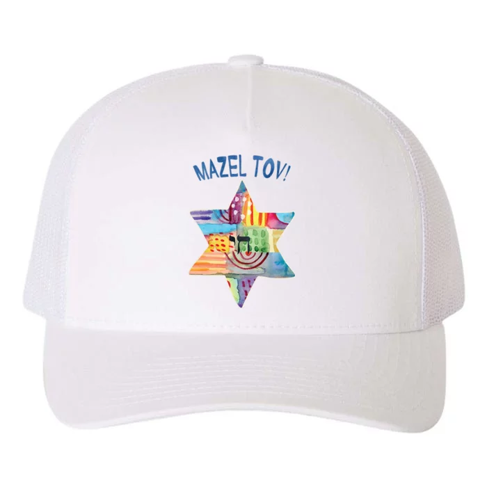 Mazel Tov Yupoong Adult 5-Panel Trucker Hat