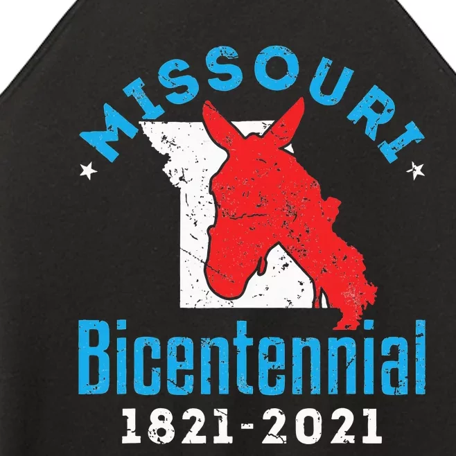 Missouri Bicentennial 18212021 200th Anniversary Mule Women’s Perfect Tri Rocker Tank