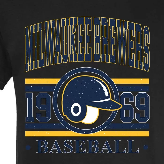 Milwaukee Brewers 1969 Baseball Team Supporter Garment-Dyed Heavyweight T-Shirt