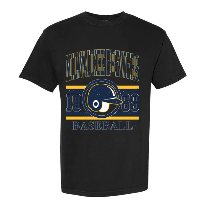 Milwaukee Brewers 1969 Baseball Team Supporter Garment-Dyed Heavyweight T-Shirt