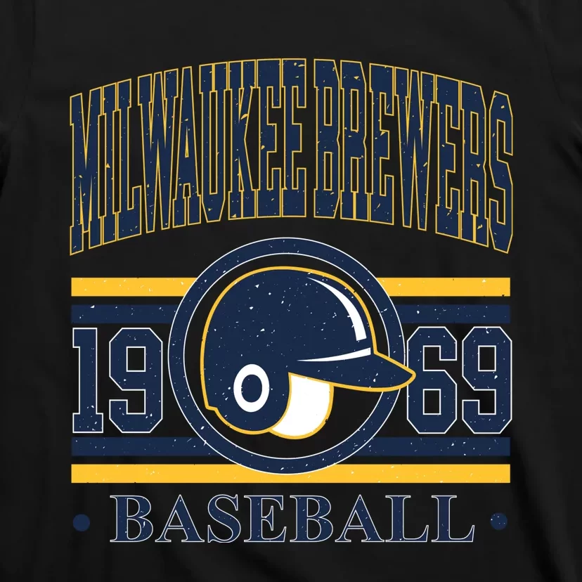 Milwaukee Brewers 1969 Baseball Team Supporter T-Shirt