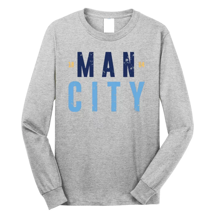 Manchester Blue 1894 Long Sleeve Shirt