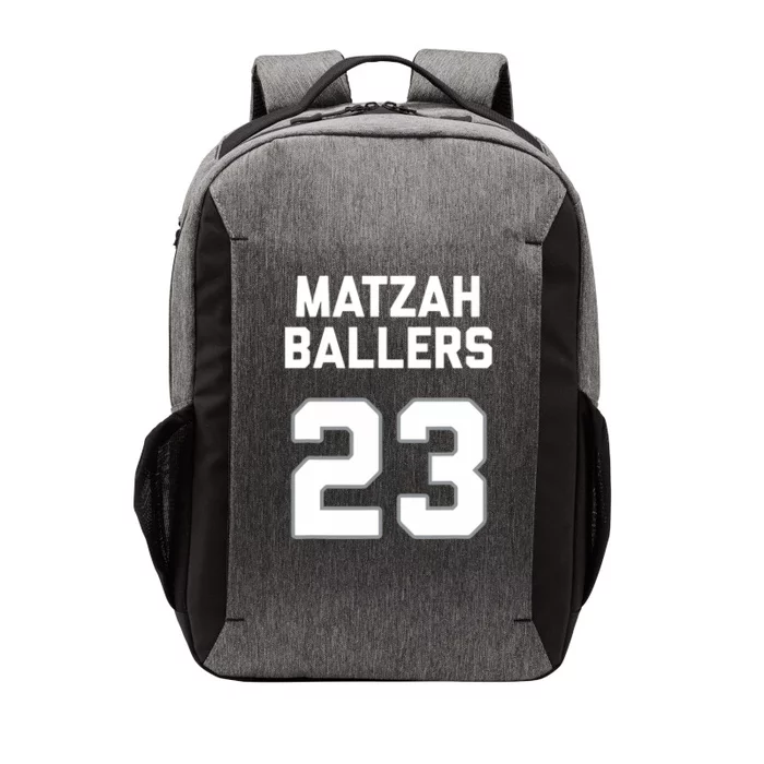 Matzah Baller 23 Funny Jewish Matzo Ball Pun Basketball Team Vector Backpack