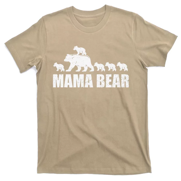 Mama Bear 5 Cubs Wo , Mothers Day S T-Shirt