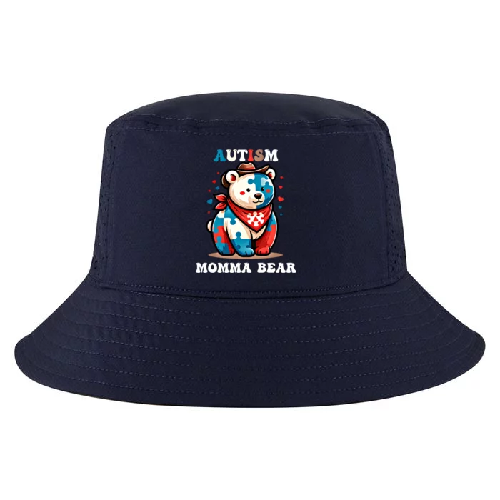 Mama Bear Autism Awareness Mom Autistic Gift Cool Comfort Performance Bucket Hat