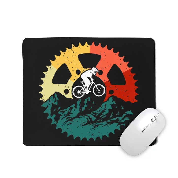 Mountain Biking Art For Mountain Biker Mousepad