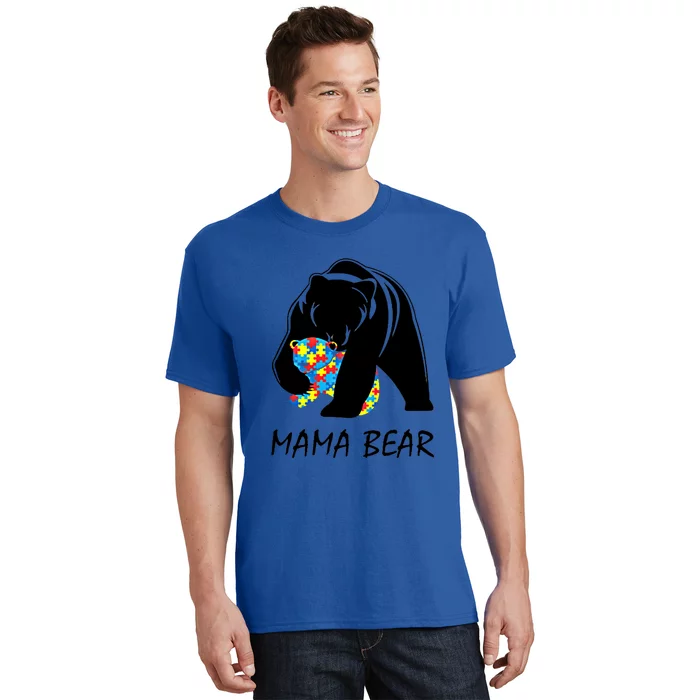 Mama Bear: Advocating Autism Awareness Gift T-Shirt