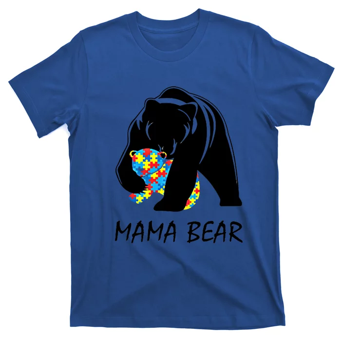 Mama Bear: Advocating Autism Awareness Gift T-Shirt