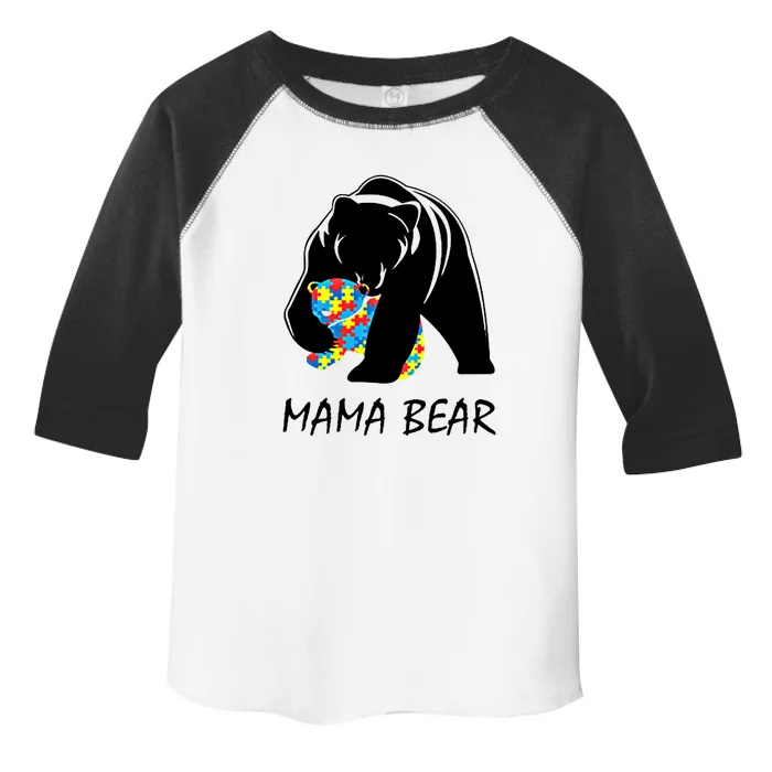 Mama Bear: Advocating Autism Awareness Gift Toddler Fine Jersey T-Shirt