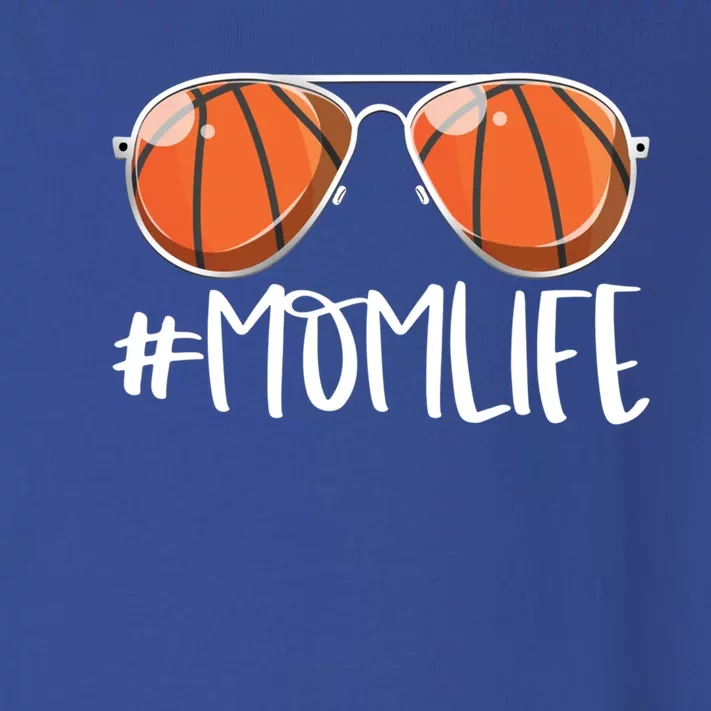 Momlife Basketball Aviators Mother's Day Bball Mom Life Great Gift Toddler Long Sleeve Shirt