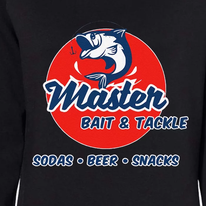 Master Bait And Tackle Funny Adult Humor Womens California Wash Sweatshirt