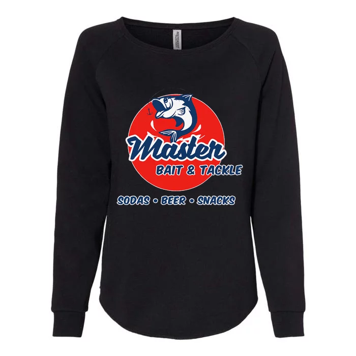 Master Bait And Tackle Funny Adult Humor Womens California Wash Sweatshirt