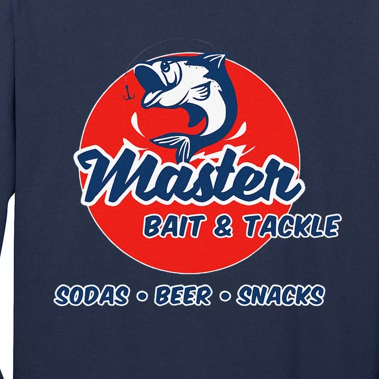 Master Bait And Tackle Funny Adult Humor Long Sleeve Shirt