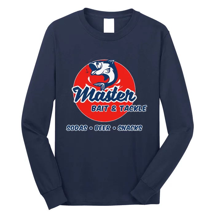 Master Bait And Tackle Funny Adult Humor Long Sleeve Shirt