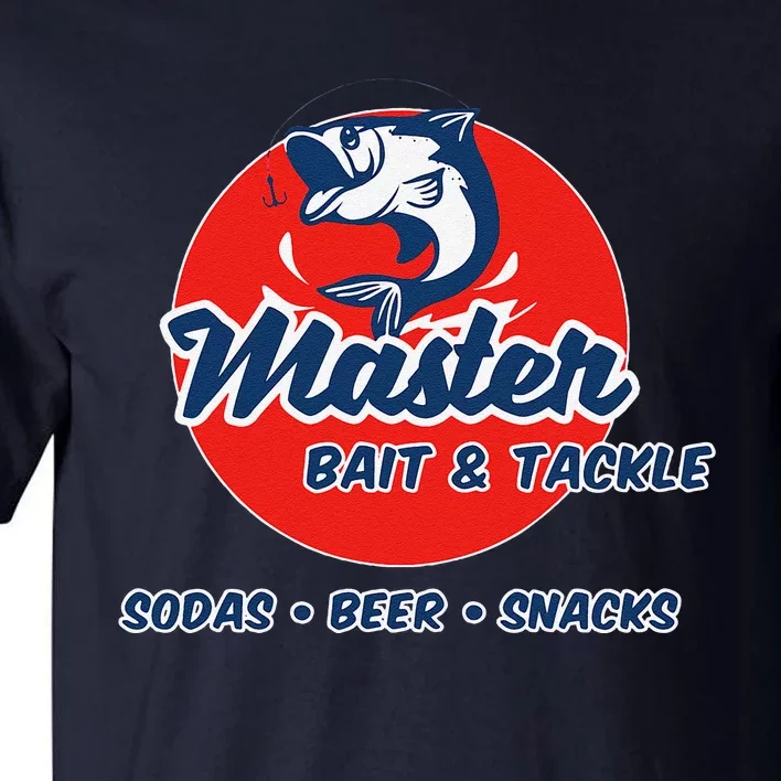 Master Bait And Tackle Funny Adult Humor Tall T-Shirt