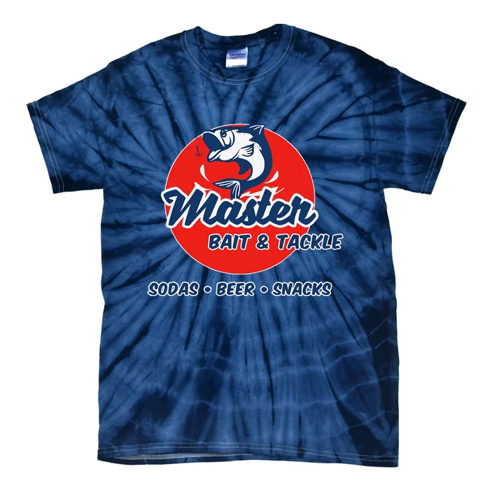 Master Bait And Tackle Funny Adult Humor Tie-Dye T-Shirt