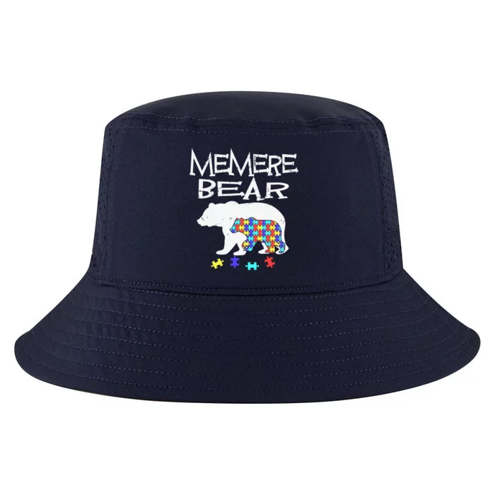 Memere Bear Autism Awareness Autism Mama Mom Mommy T Cool Comfort Performance Bucket Hat