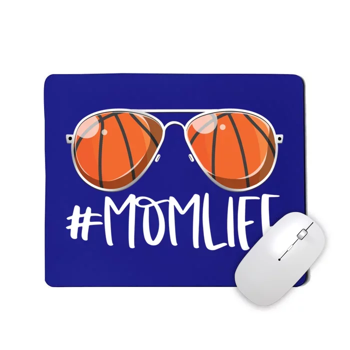 Momlife Basketball Aviators Mother's Day Bball Mom Life Gift Mousepad