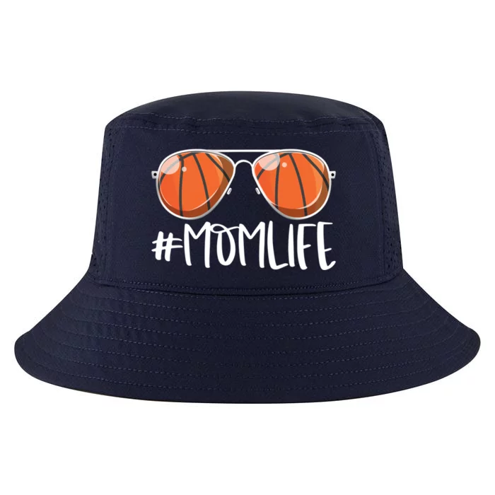 Momlife Basketball Aviators Mother's Day Bball Mom Life Gift Cool Comfort Performance Bucket Hat