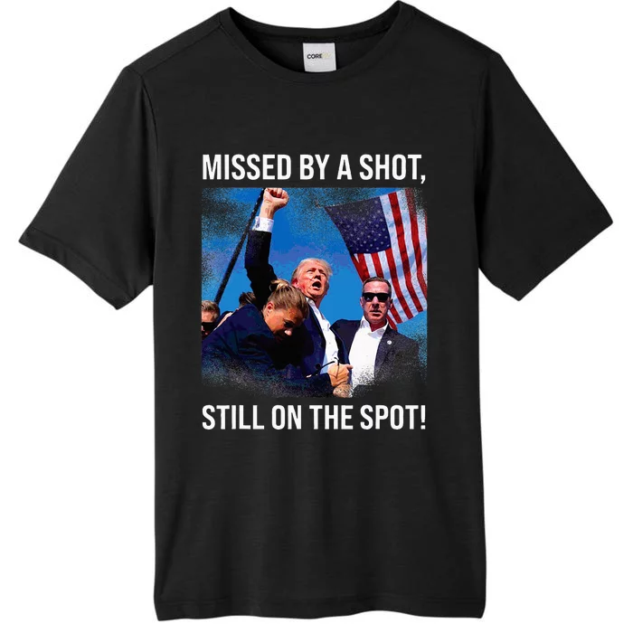 Missed By A Shot Donald Trump Historical Moment ChromaSoft Performance T-Shirt