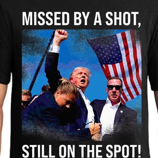 Missed By A Shot Donald Trump Historical Moment Pajama Set