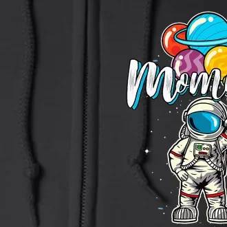 Mommy Birthday Astronaut in Space Gifts Lover Full Zip Hoodie