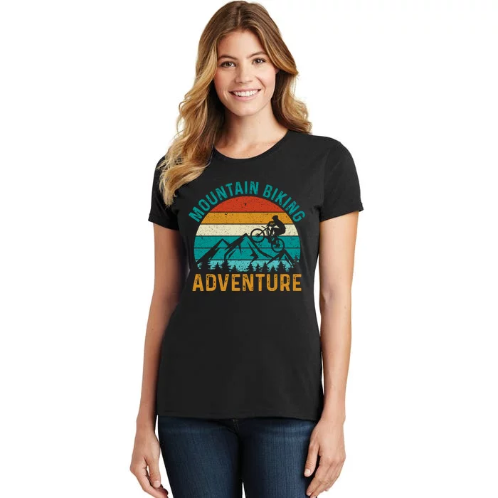 Mountain Biking Adventure Women's T-Shirt