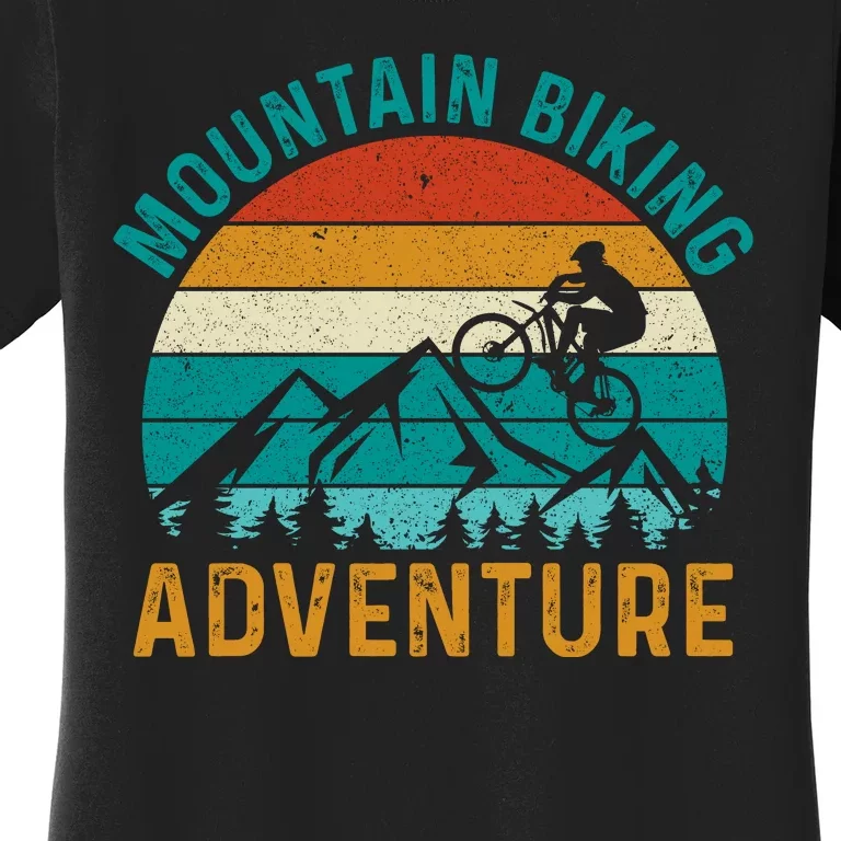 Mountain Biking Adventure Women's T-Shirt