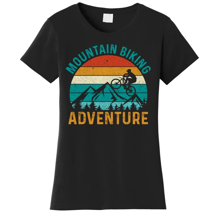 Mountain Biking Adventure Women's T-Shirt