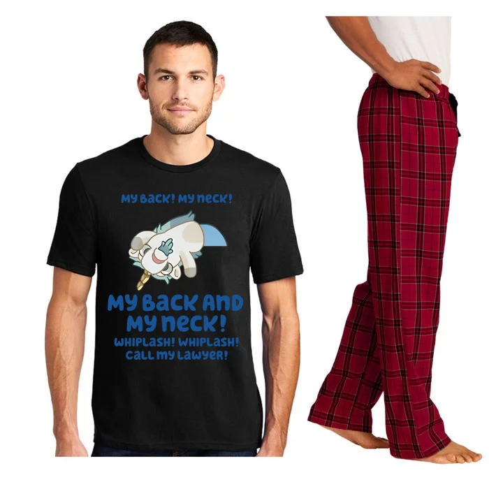 My Back And My Neck Whiplash Call My Lawyer Unicorse Needs A Lawyer Pajama Set