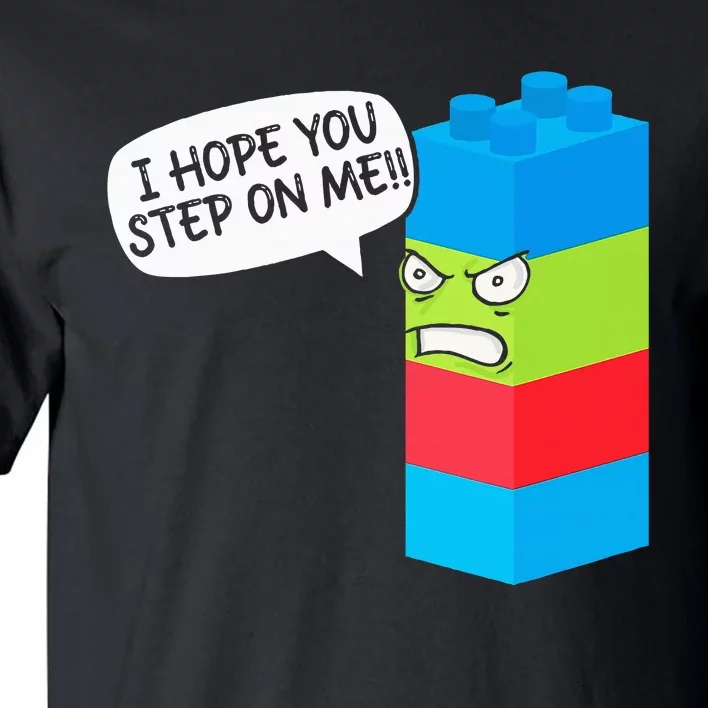 Master Builder Bricks Blocks Play Toy Tall T-Shirt