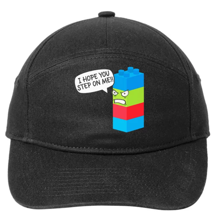 Master Builder Bricks Blocks Play Toy 7-Panel Snapback Hat