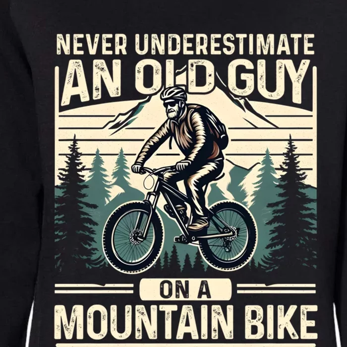 Mountain Bike Bicycle Lovers FatherS Day Gift For Dad Gift Womens California Wash Sweatshirt