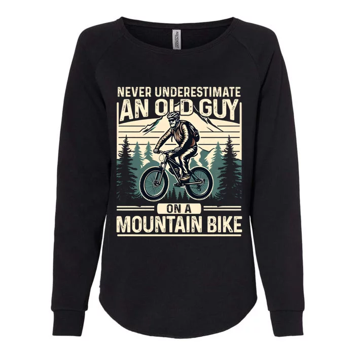 Mountain Bike Bicycle Lovers FatherS Day Gift For Dad Gift Womens California Wash Sweatshirt