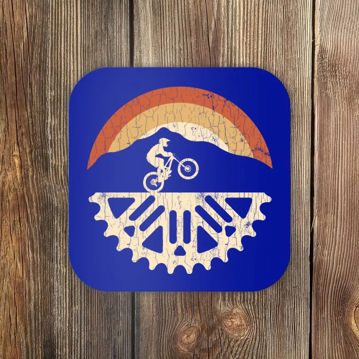 Mountain Bike Biking Gift Funny Gift Coaster