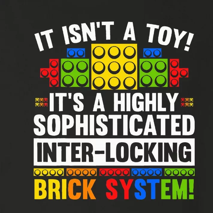 Master Builder Bricks Blocks Play Toys Toddler Long Sleeve Shirt