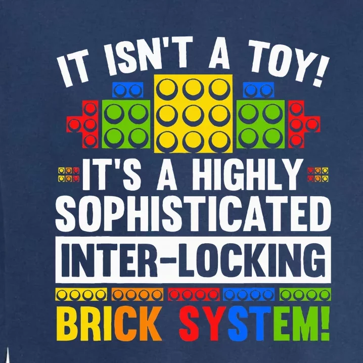 Master Builder Bricks Blocks Play Toys Garment-Dyed Sweatshirt