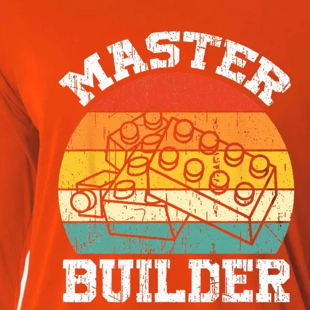 Master Builder Building Blocks Brick Toy Master Builder Cooling Performance Long Sleeve Crew